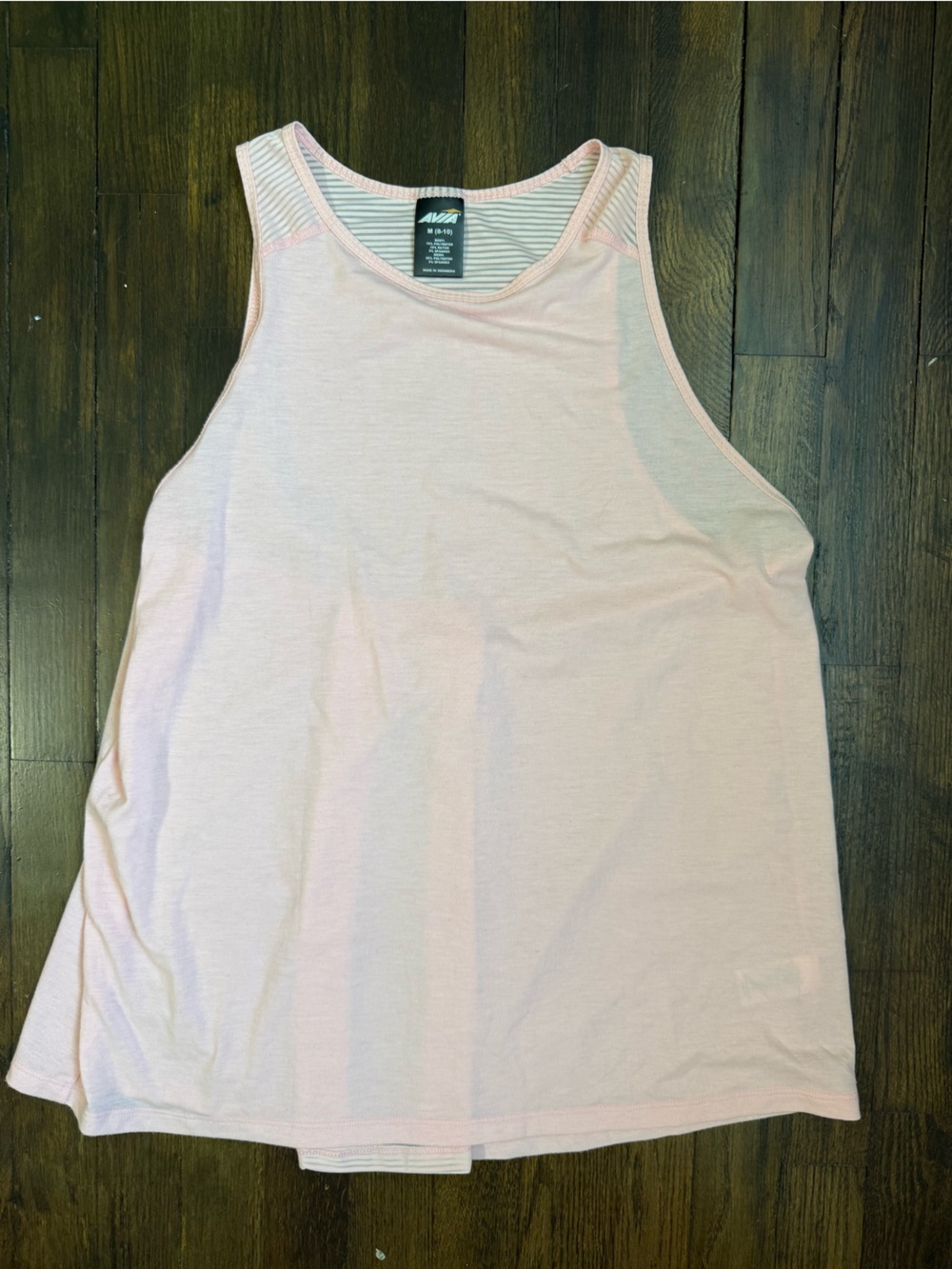 Avia Pale Pink Women's Athletic Tank Top